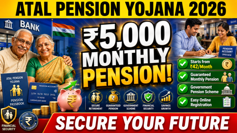 Atal Pension Yojana 2026
