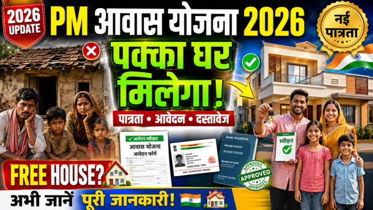 PM Awas Yojana 2026: पात्रता, आवेदन प्रक्रिया और आवश्यक दस्तावेज़ – सरकारी आवास योजना