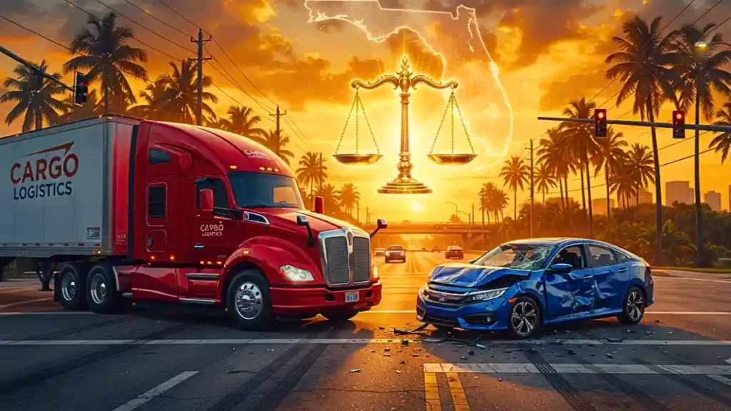 Commercial Truck Accident vs. Car Accident Who Is Actually Liable for Damages in Florida