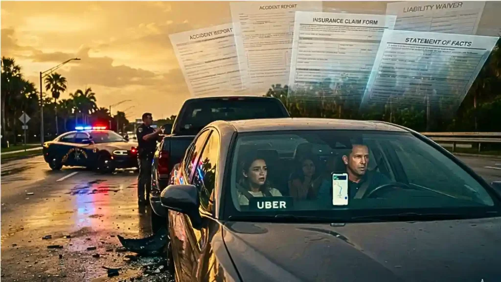 Rideshare Accidents (UberLyft) in Florida How Injury Claims Work Differently